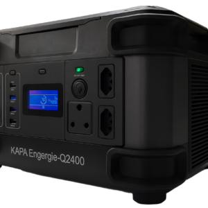 Mecer Kapa Energy Q2400 Portable Power Station Pure Sine Wave Inverter 2400W with 1700wh Battery SOL-I-KP-2400