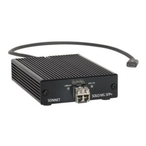 Sonnet Solo10G Thunderbolt 3 to SFP+ 10 Gigabit Ethernet Adapter SOLO10G-SFP-T3