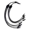 SOLARIX Solar Connector Y-connector 4-way to 1-way Panel Combiner Cable Set SOLPAMY041