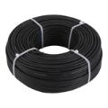 Solarix 6mm Single Core Solar Photovoltaic PV Cable Black 100m Roll SOLPV6MMBLACK