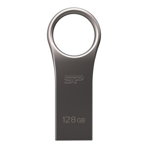 Silicon Power Jewel J80 128GB Titanium USB Flash Drive SP128GBUF3J80V1T