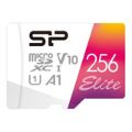 Silicon Power Elite 256GB MicroSDXC UHS-I Class 10 Memory Card SP256GBSTXBV1V20SP