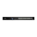 Scoop 24-port 250W 2x Gigabit 1x SFP Fast Ethernet AI PoE Network Switch SPS-24F2GS