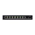 Scoop 8-port 96W 2x SFP Gigabit AI PoE Network Switch SPS-8G2S