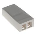 Molex 2-port Synergy Surface Box Unloaded White SSY-00014-02