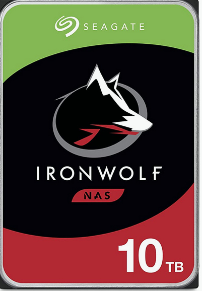 Seagate Ironwolf 3.5-inch 10TB NAS Hard Drive ST10000VN000