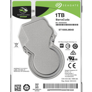 Seagate Barracuda 2.5-inch 1TB Serial ATA III Internal Hard Drive ST1000LM048