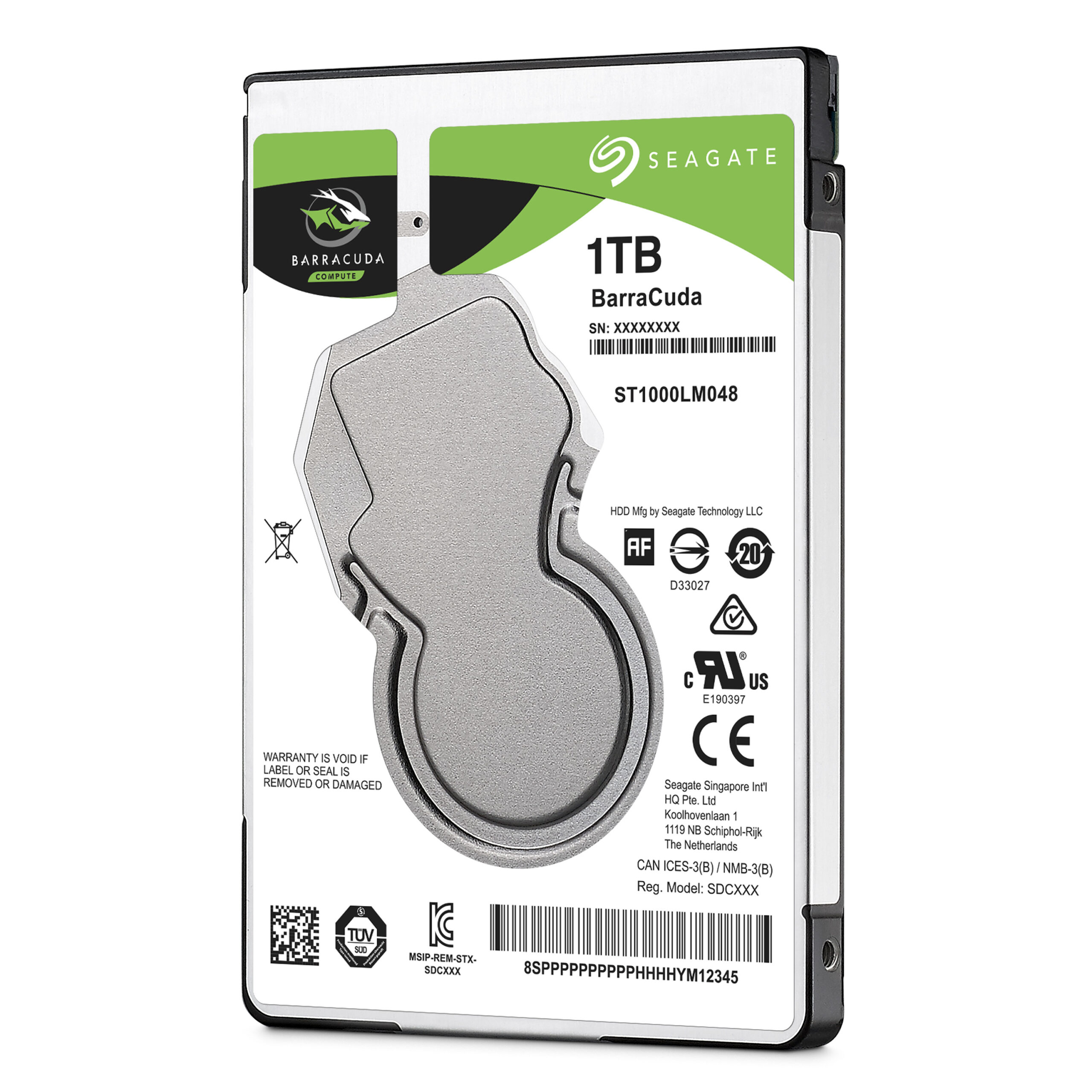 Seagate Barracuda 2.5-inch 1TB Serial ATA III Internal Hard Drive ST1000LM048 - Image 4