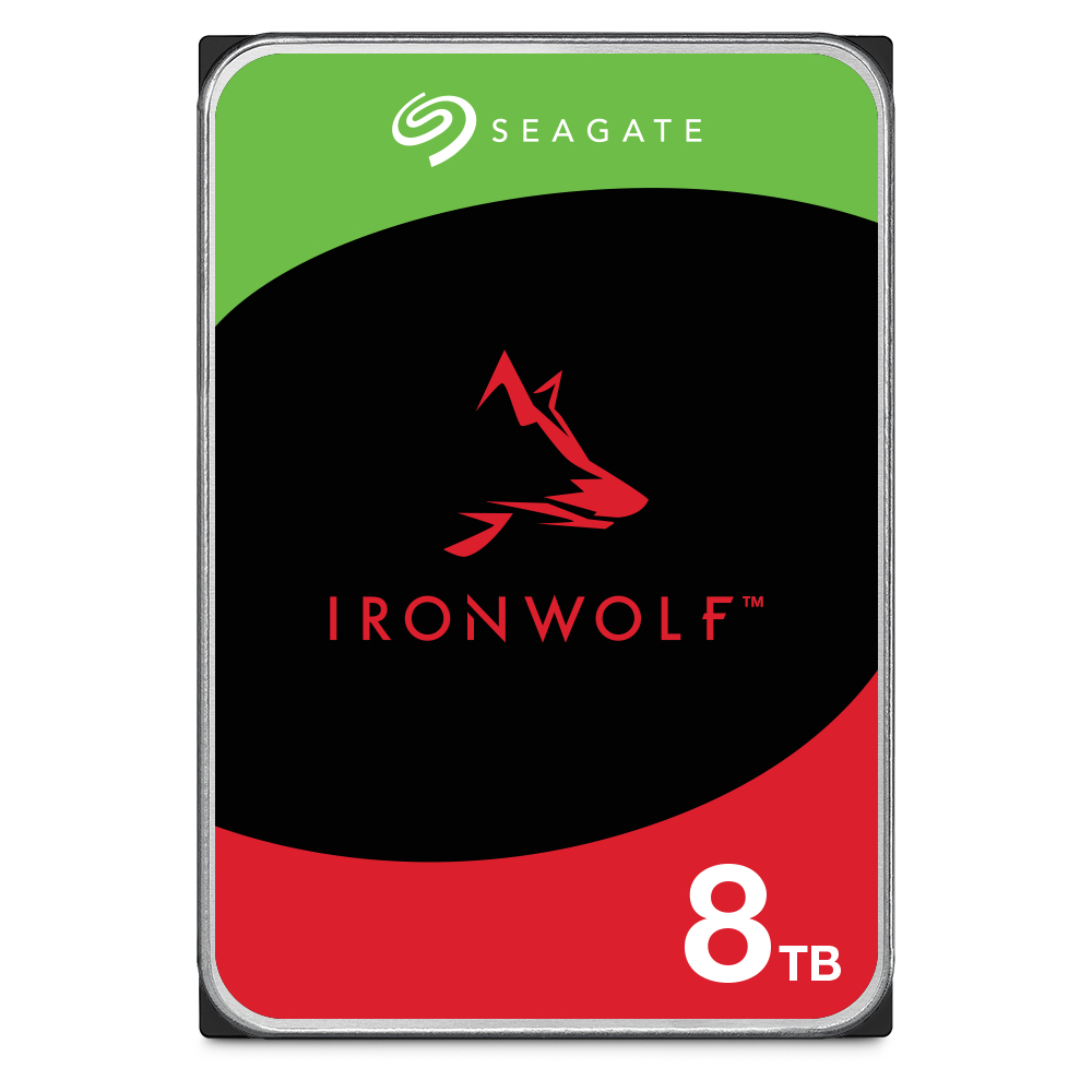 Seagate IronWolf ST8000VN004 3.5-inch 8TB Serial ATA III Internal Hard Drive