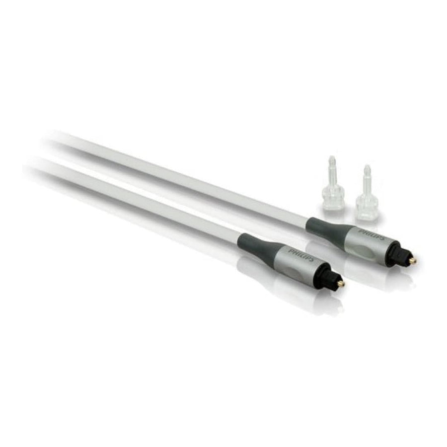 Philips Fibre Optic Male to Male Audio Cable 1.5m SWA3302S/10