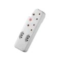 Switched 4-way Medium Surge Protection Adapter White SWD-72011-S-WT