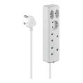 Switched 5-Way Multiplug White SWD-75018-05-WT