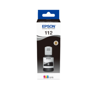 Epson 112 Ink Bottles Black 127ml L6580 / L15150 / L15160 7500 pages