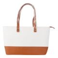 Kenton 15.6-inch Ladies Notebook Bag Brown And Cream T23019-BROWN/CREAM