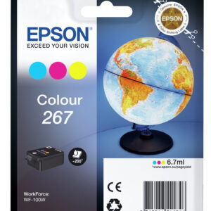 Epson Ink Cartridges Colour 6.7ml Singlepack WF-100 200 pages
