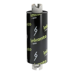 Inkanto AWR1 110mmx74m Value Wax Ribbon – 25 Rolls per Box T57605IO