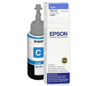 Epson 673 Ink Bottles Cyan 70ml EcoTank L800 /810 / 850 / 1800