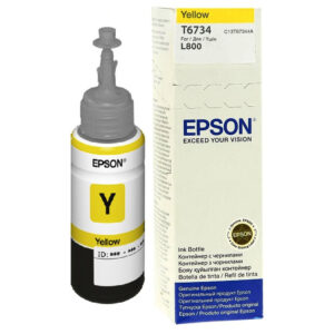 Epson 673 Ink Bottles Yellow 70ml EcoTank L800 /810 / 850 / 1800