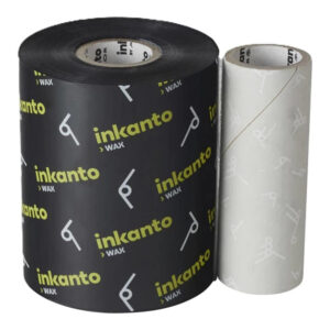 Inkanto AWR1 104mmx360m Value Wax Ribbon – 10 Rolls per Box T76680IO