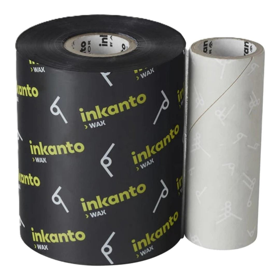 Inkanto AWR1 104mmx360m Value Wax Ribbon – 10 Rolls per Box T76680IO
