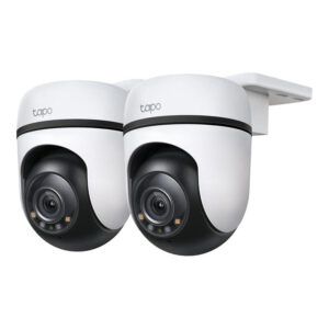 TP-Link Tapo C510W Outdoor Pan Tilt Security Wi-Fi Camera 2-pack
