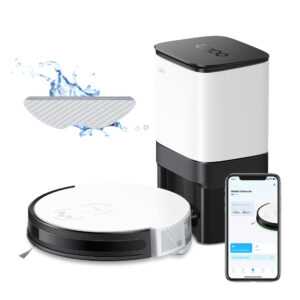 TP-Link Tapo RV10 Plus Robot Vacuum and Mop with Smart Auto-Empty Dock