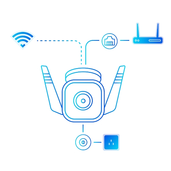 TP-Link Tapo TC65 Outdoor Security Wi-Fi Camera - Image 3