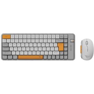 Alcatroz Tetriz Air 300c Wireless Keyboard and Mouse Combo – Summer White TETRIZAIR300CSW