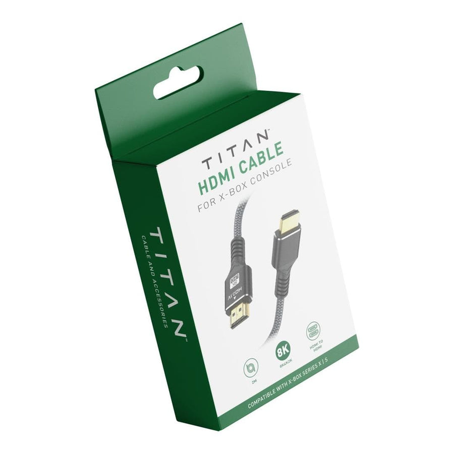 Titan 2m High-Speed HDMI Cable 2M 8K @ 60Hz for Xbox Black TG-HD-2000-XB