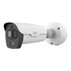 Uniview UNV H.265 4MP LightHunter Thermal & Optical Dual-spectrum Bullet Network Camera TIC2621SR-F3-4F4AC-VD