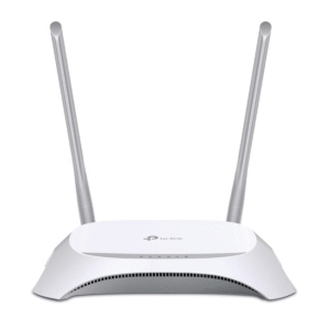 TP-Link TL-MR3420 Wi-Fi 4 Wireless Router Fast Ethernet Black and White