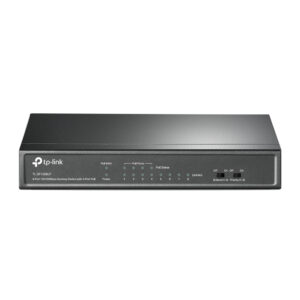 TP-Link TL-SF1008LP Network Switch Unmanaged Fast Ethernet (10/100) Power over (PoE) Black