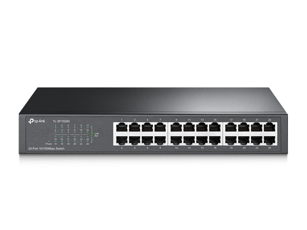 TP-Link TL-SF1024D 24-port 10/100Mbps Desktop /Rackmount Switch