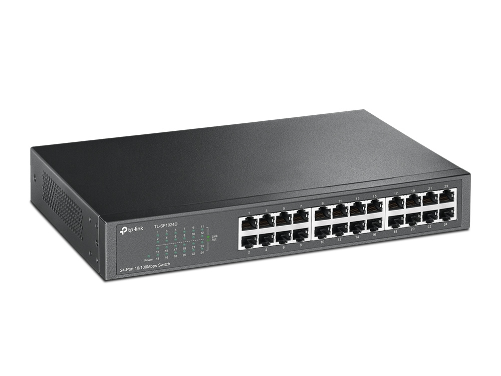 TP-Link TL-SF1024D 24-port 10/100Mbps Desktop /Rackmount Switch - Image 2