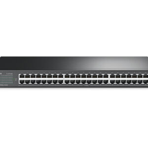 TP-Link TL-SF1048 Unmanaged Network Switch Ethernet 10/100 Mbits 1U Black