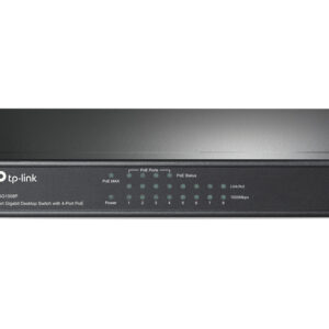 TP-Link TL-SG1008P Network Switch Gigabit Ethernet 10/100/1000 Mbits PoE Hazelnut