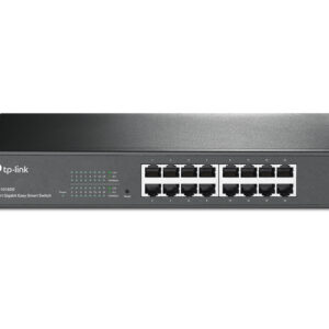 TP-Link TL-SG1016DE Managed Network Switch L2 Gigabit Ethernet 10/100/1000 Mbits Black