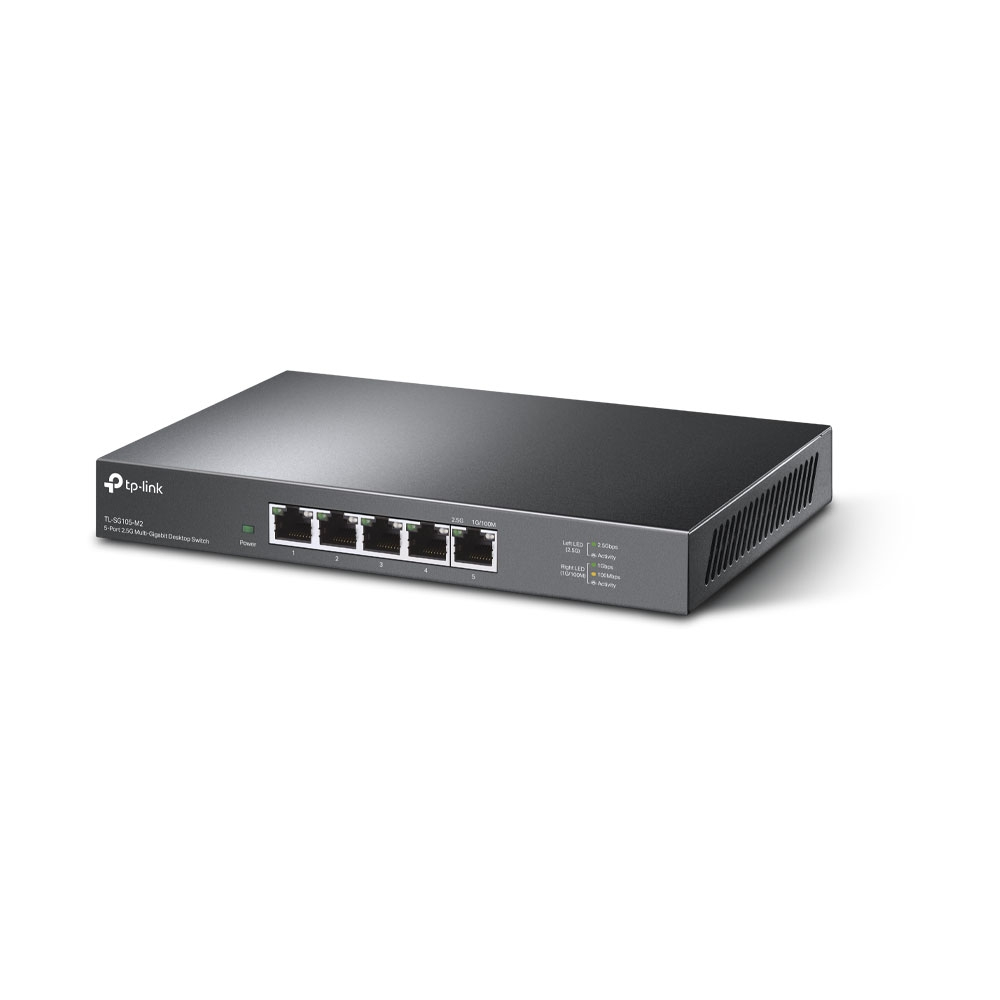 TP-Link TL-SG105-M2 5-Port 2.5-Gigabit Unmanaged Desktop Switch