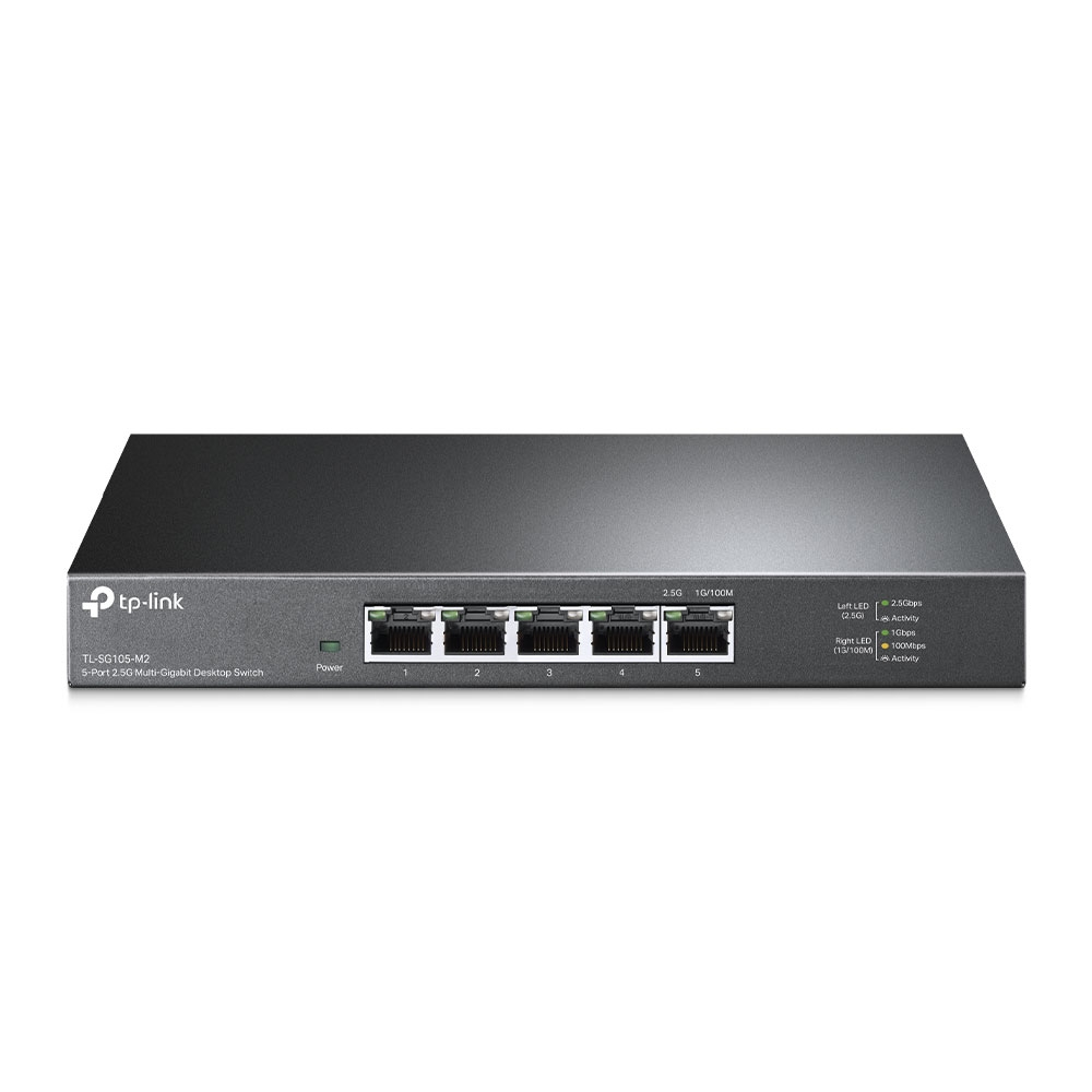 TP-Link TL-SG105-M2 5-Port 2.5-Gigabit Unmanaged Desktop Switch - Image 2