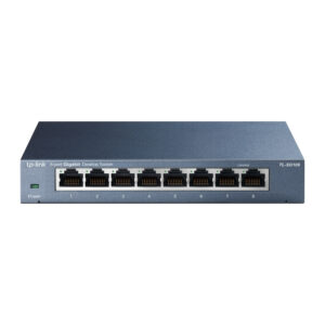 TP-Link TL-SG108 8-Port 10/100/1000 Mbits Desktop Switch Unmanaged Black