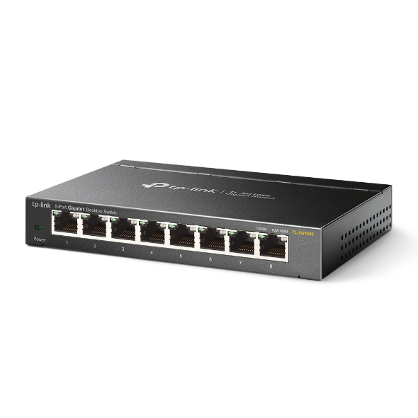 TP-Link TL-SG108S 8-port Gigabit Desktop Unmanaged Switch