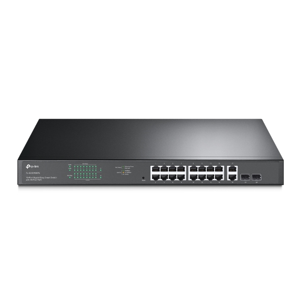 TP-Link TL-SG1218MPE Jetstream 16-Port Gigabit Easy Smart Poe/Poe+ Switch