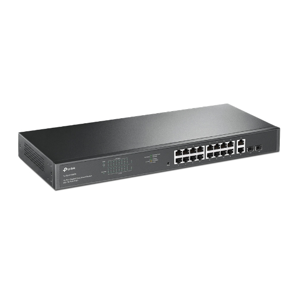 TP-Link TL-SG1218MPE Jetstream 16-Port Gigabit Easy Smart Poe/Poe+ Switch - Image 2