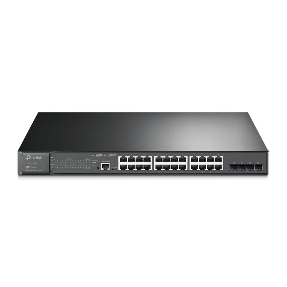 TP-Link TL-SG3428MP JetStream 28-Port Gigabit L2 Managed Switch - Image 2