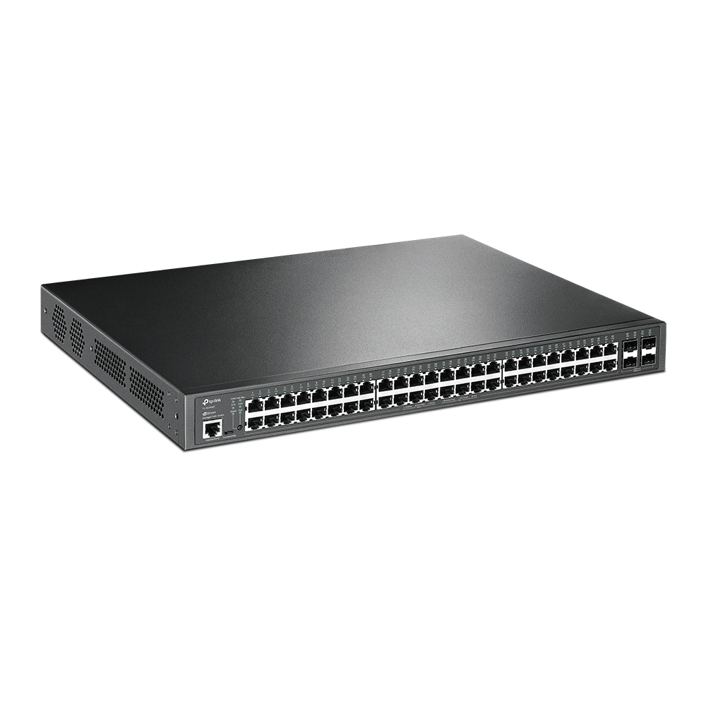 TP-Link TL-SG3452P JetStream 52-port Gigabit L2+ Managed Switch with 48-port PoE+ - Image 2