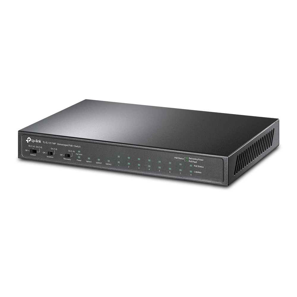 TP-Link TL-SL1311MP 8-Port Gigabit Desktop Switch - Image 2