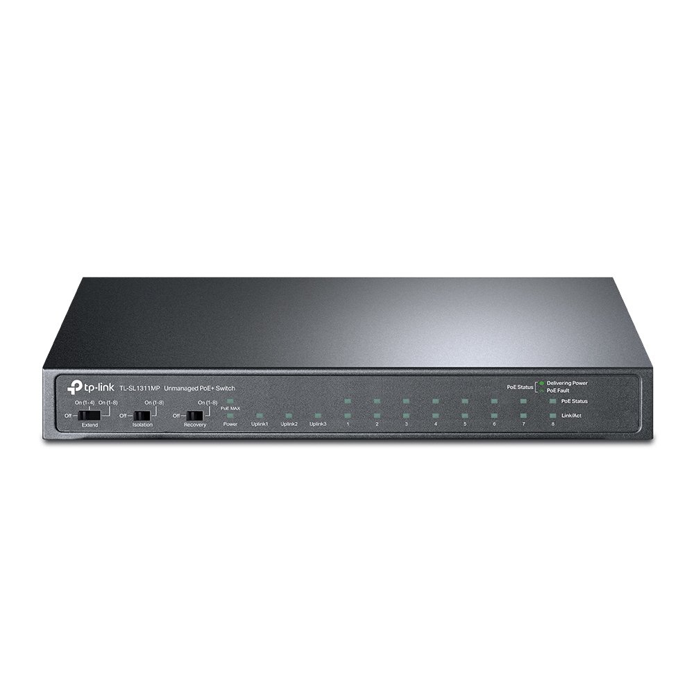 TP-Link TL-SL1311MP 8-Port Gigabit Desktop Switch