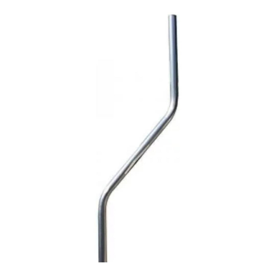 Aluminium 38mm Cranked Pole 3m – 1.22mm Sidewall
