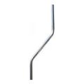 Aluminium 38mm Cranked Pole 3m - 1.22mm Sidewall