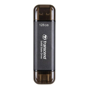 Transcend ESD310C 128GB Flash Drive Portable SSD Black TS128GESD310C